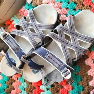 10M Footjoy Womens Golf Sandals Grey